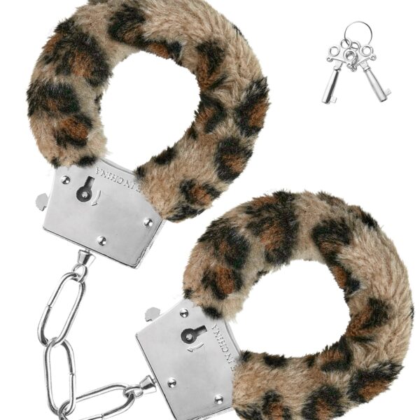 manette animalier con pelo colori assortiti