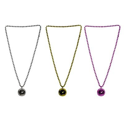 collana fluorescente disco colori assortiti