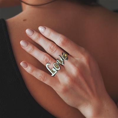 anello love in oro