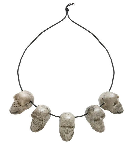 collana con teschi