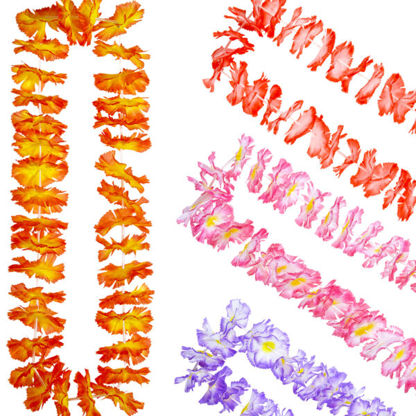 collana hawaiana luau colori assortiti