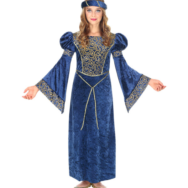 costume da dama medievale