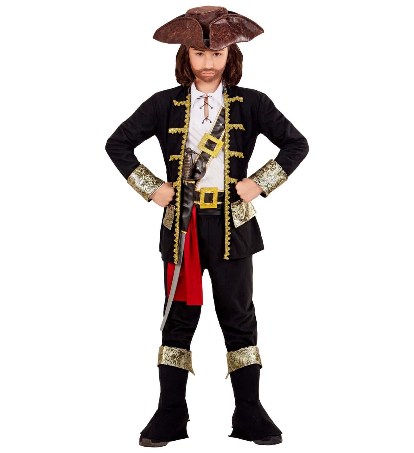 costume da capitano pirata