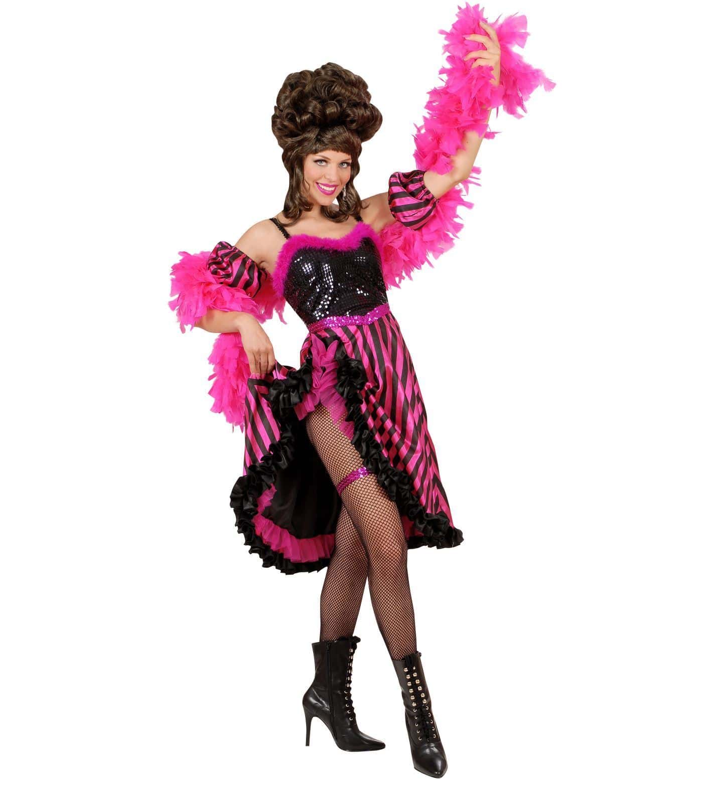 costume da ballerina di can can colori assortiti