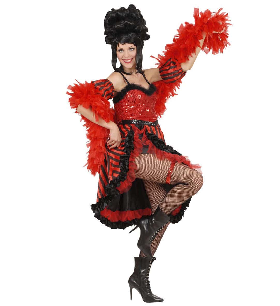 costume da ballerina di can can colori assortiti
