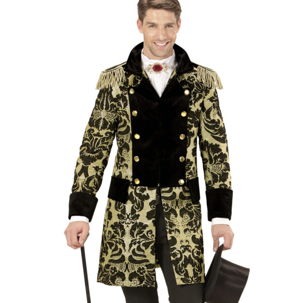 cappotto parata jacquard oro