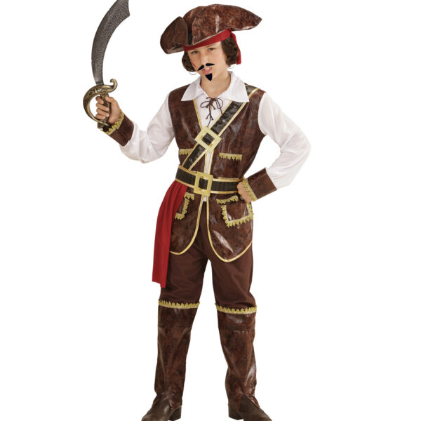 costume da capitano pirata dei caraibi