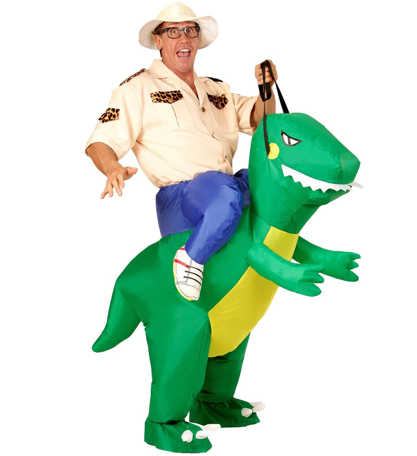costume gonfiabile da esploratore