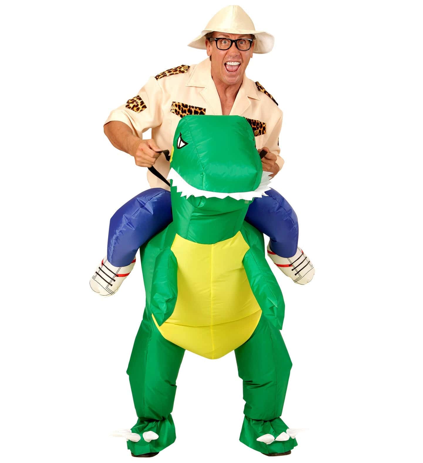 costume gonfiabile da esploratore