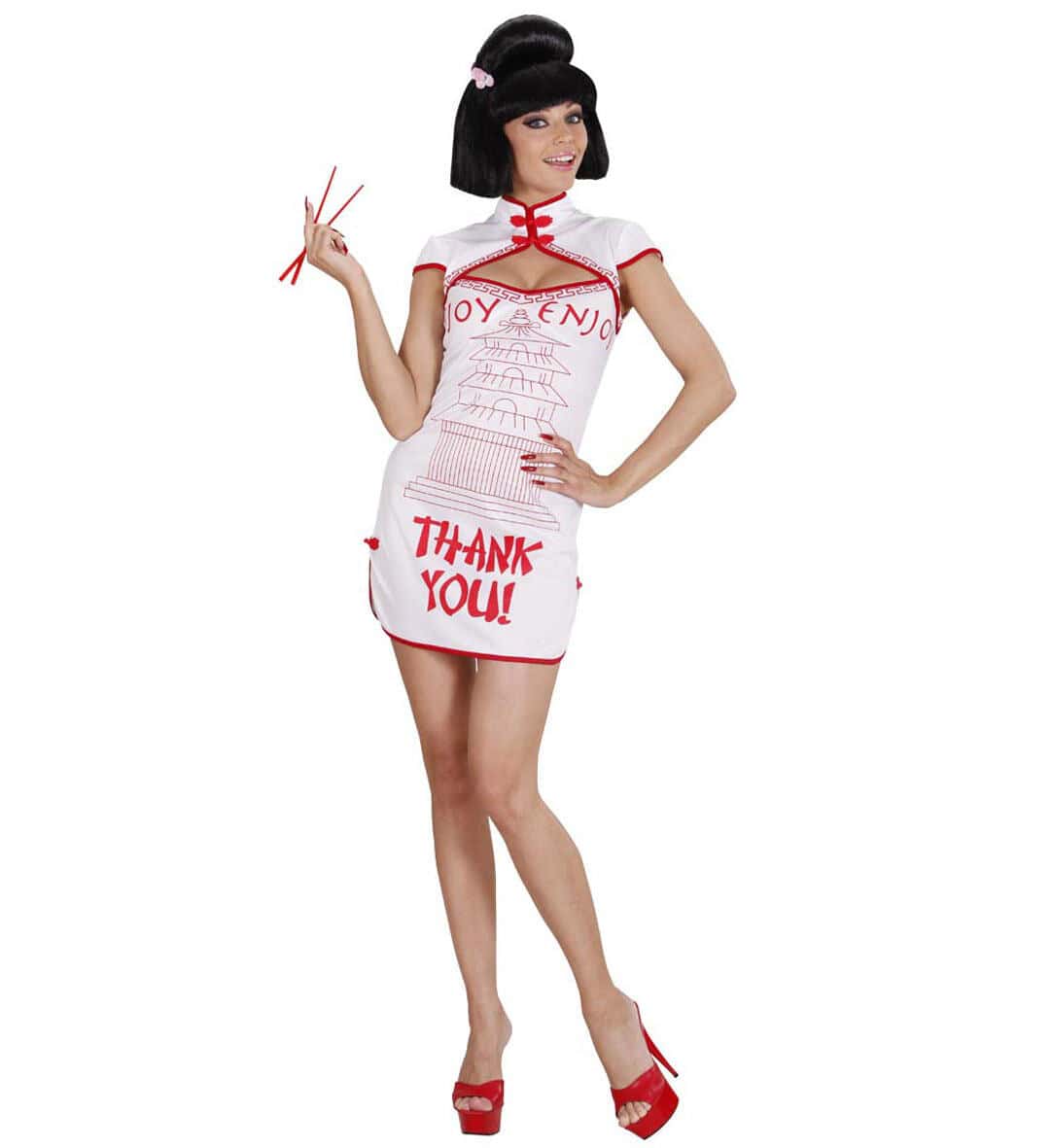 costume da cinesina take away colori assortiti