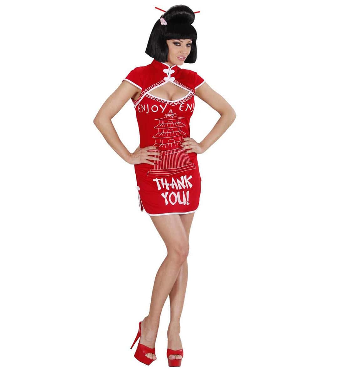 costume da cinesina take away colori assortiti