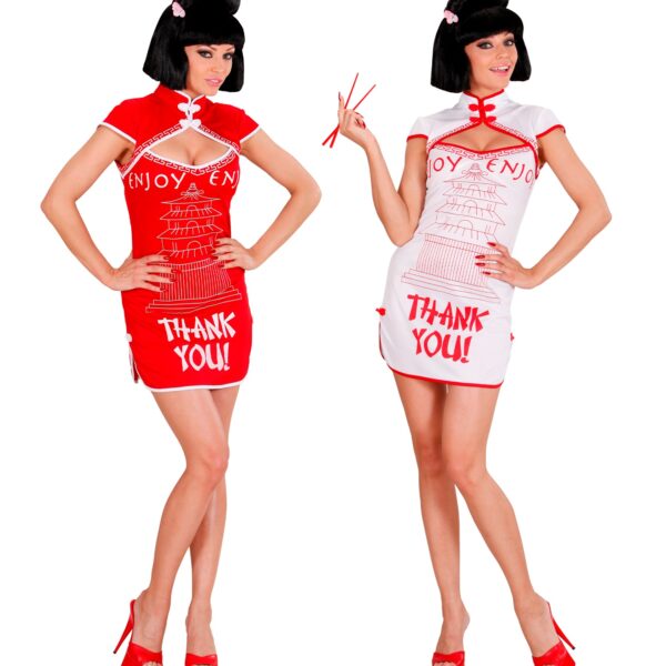 costume da cinesina take away colori assortiti