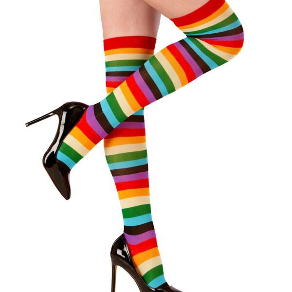 calze parigine arcobaleno