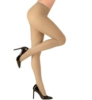 collant beige opaco