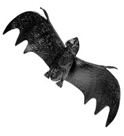 set pipistrello in plastica