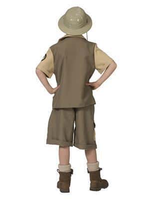 costume da esploratore di safari