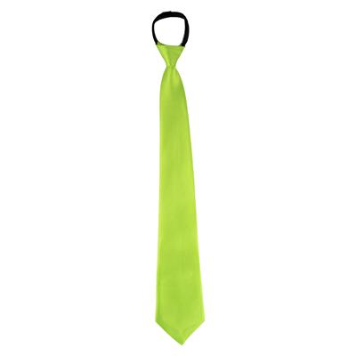 cravatta verde fluorescente