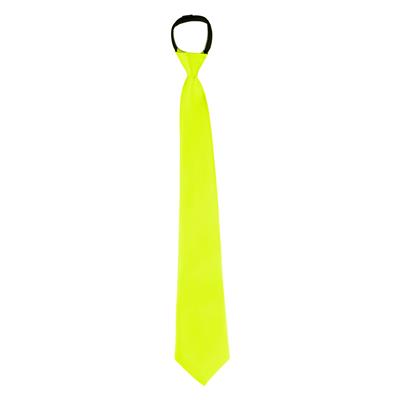 cravatta gialla fluorescente