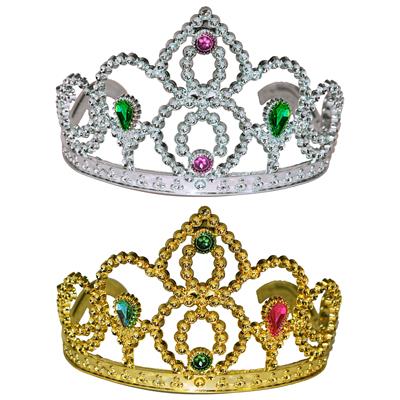 coroncina con gemme da principessa colori assortiti