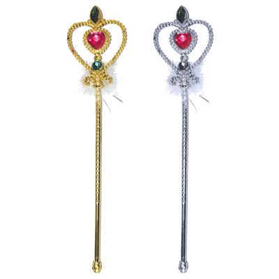 bacchetta da principessa a forma di cuore colori assortiti
