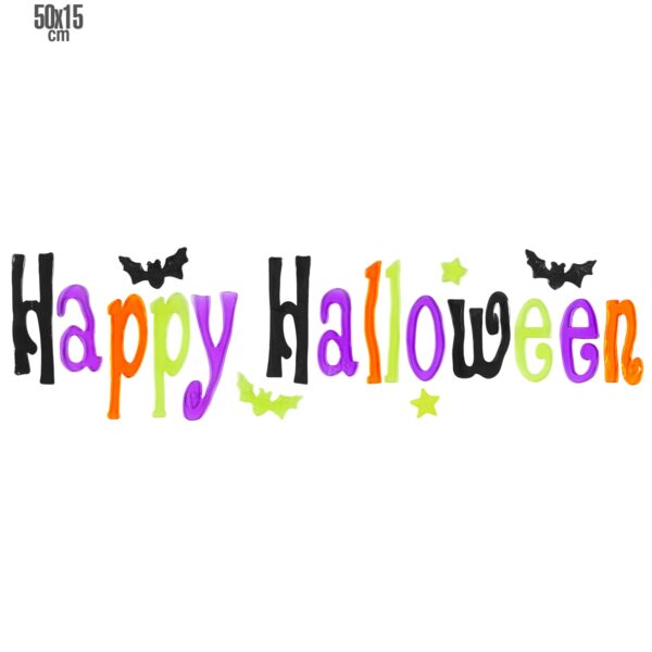 vetrofania halloween soggetti assortiti
