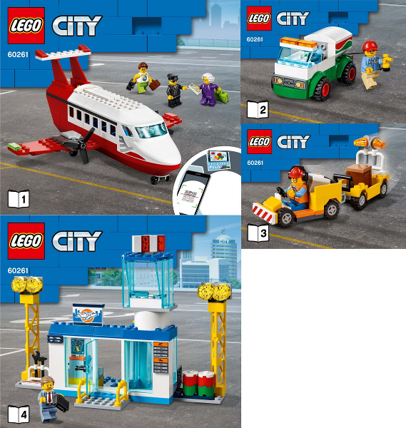 lego city aeroporto centrale