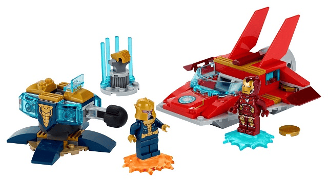 lego marvel superheroes iron man vs. thanos