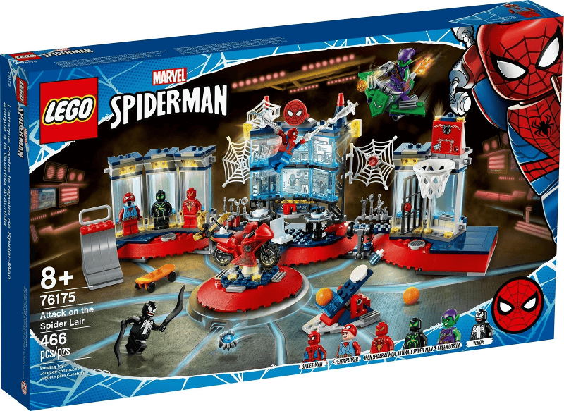 lego marvel superheroes attacco al covo del ragno