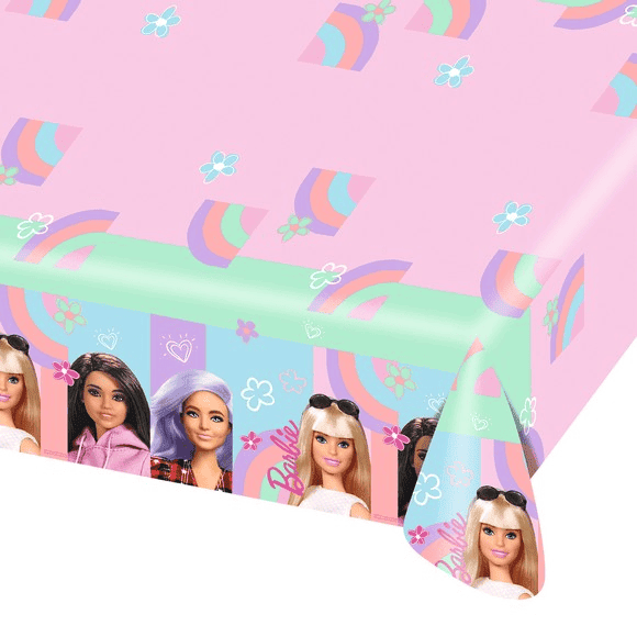 tovaglia in plastica barbie dreamtopia