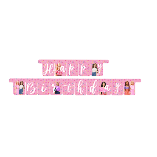 festone sagomato barbie dreamtopia