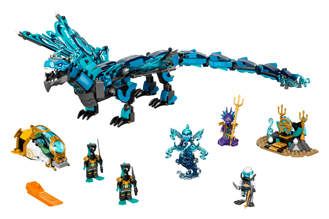 lego ninjago dragone dell'acqua