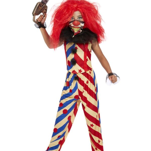 it il clown,costume da it,costume da it per bambine,it,costumi halloween,costumi di halloween per bambini
