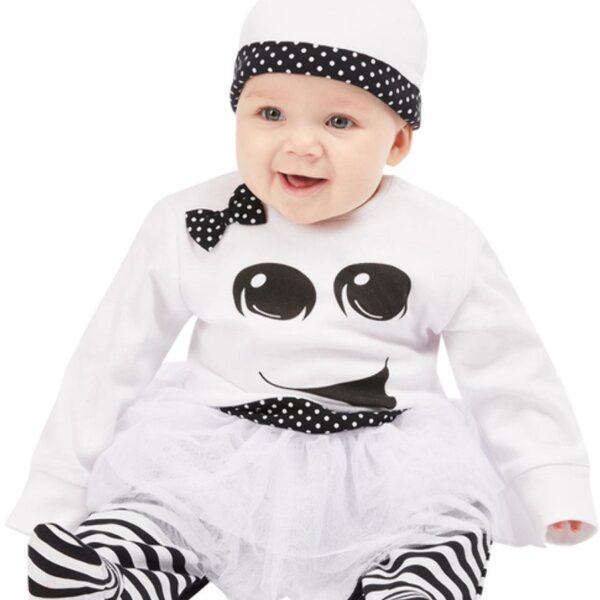 Costume da Fantasma,costume per bambine,costume per neonati,costumi halloween neonati,costumi halloween,halloween