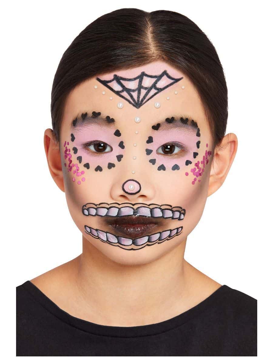 Set Trucco da Teschio Messicano - immagine 6
