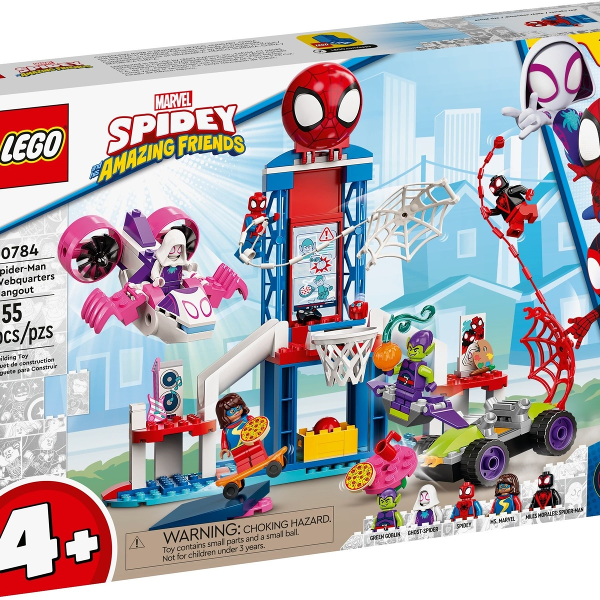 lego amazing spidey i webquarters di spider man