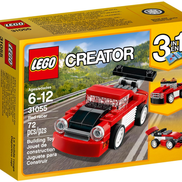 lego creator bolide rosso
