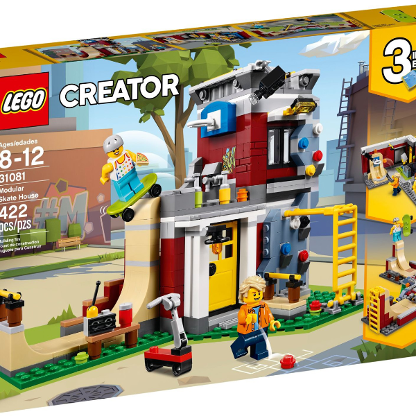 lego creator skate house modulare