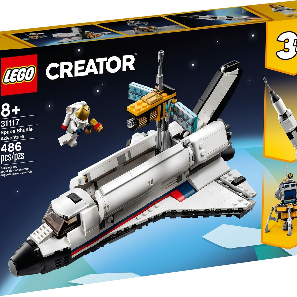lego creator avventura dello space shuttle