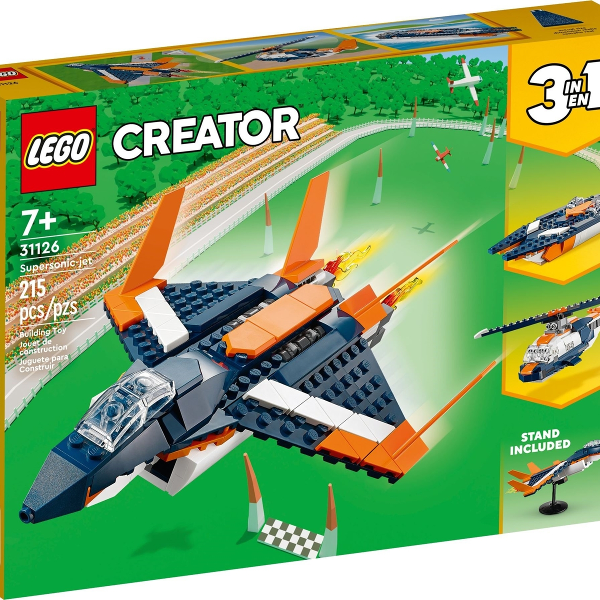 lego creator jet supersonico