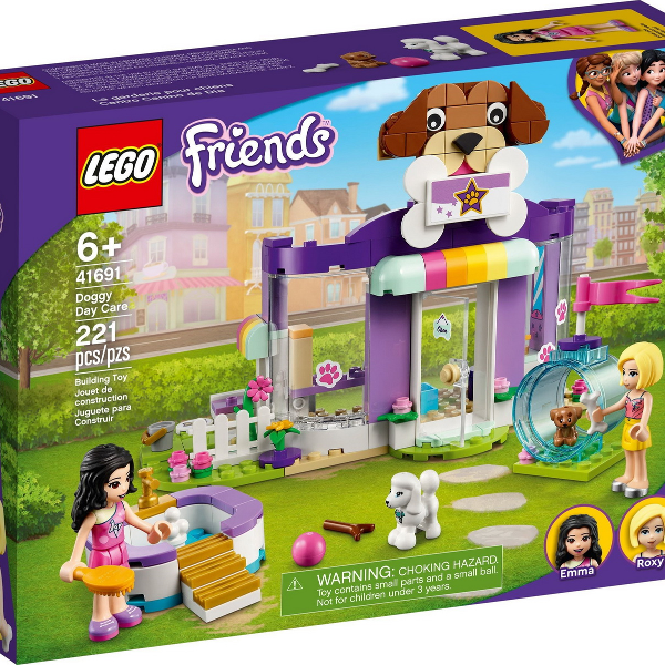 lego friends salone di bellezza per i cagnolini