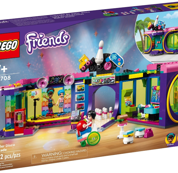 lego friends arcade roller disco