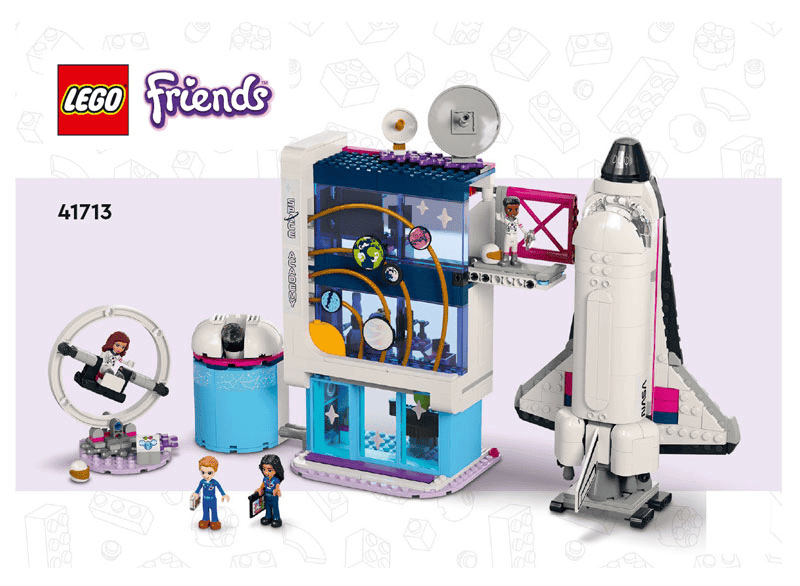 lego friends l’accademia dello spazio di olivia