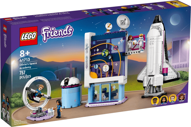 lego friends l’accademia dello spazio di olivia