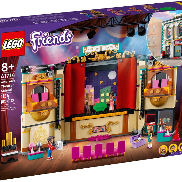 lego friends la scuola di teatro di andrea