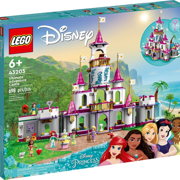 lego disney princess il grande castello delle avventure