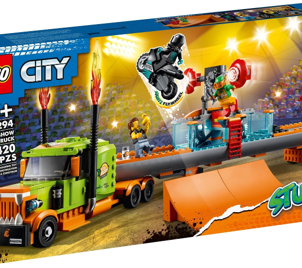 lego city truck dello stunt show