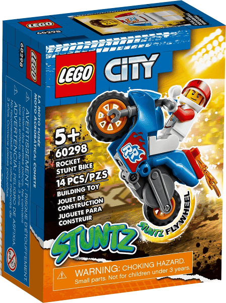 lego city stunt bike razzo