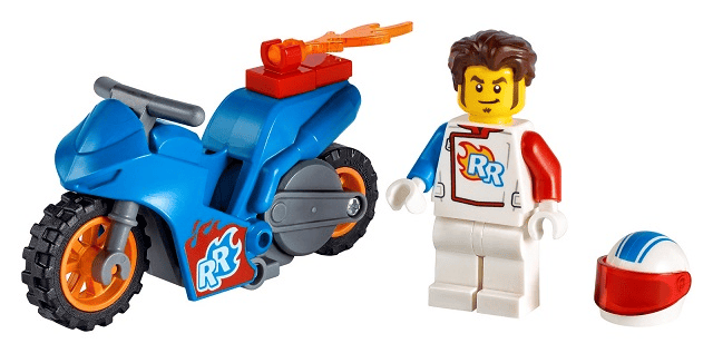 lego city stunt bike razzo