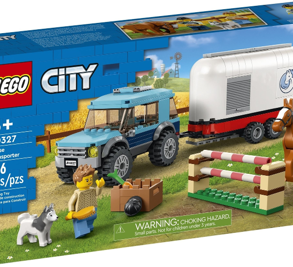 lego city rimorchio per cavalli
