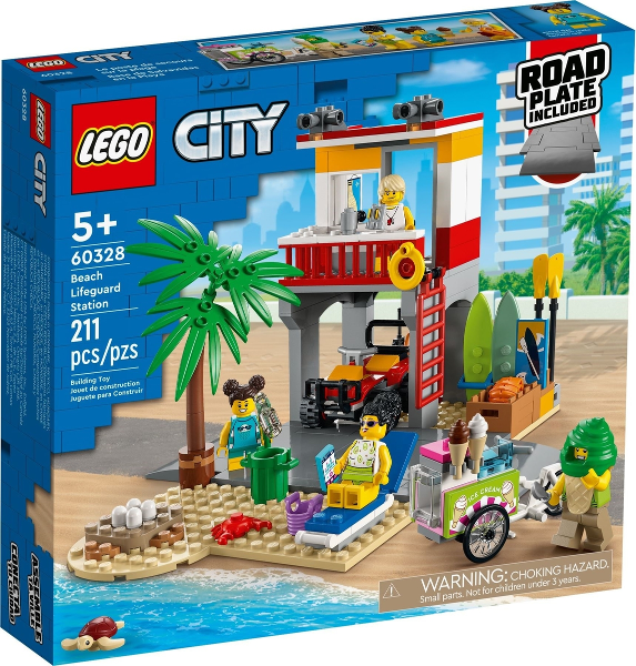 lego city postazione del bagnino